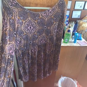 Multi colored flowy  dress